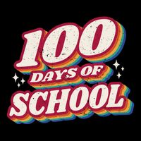 100 Days Of School Retro 16 in Basic Backpack