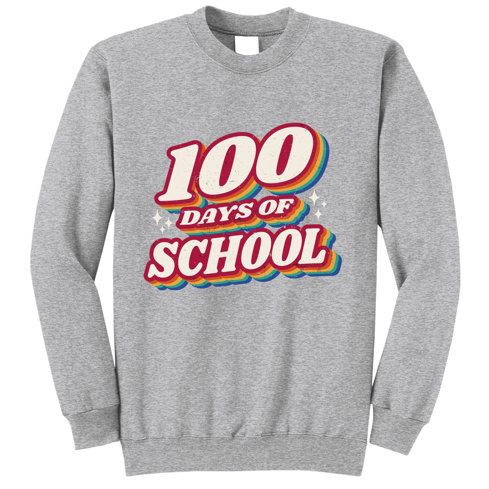 100 Days Of School Retro Sweatshirt