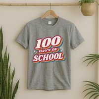 100 Days Of School Retro T-Shirt