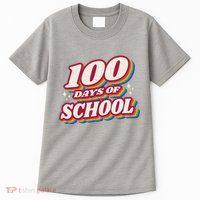 100 Days Of School Retro Tall T-Shirt