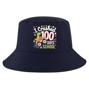 100 Days Of School Monster Truck 100th Day Of School Trex Cool Comfort Performance Bucket Hat