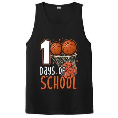 100 Days Of School Basketball PosiCharge Competitor Tank
