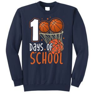 100 Days Of School Basketball Sweatshirt