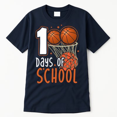 100 Days Of School Basketball Tall T-Shirt