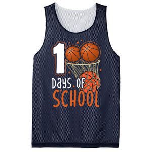 100 Days Of School Basketball Mesh Reversible Basketball Jersey Tank