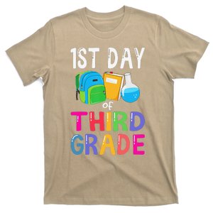 1st Day Of 3rd Grade Back To School First T-Shirt