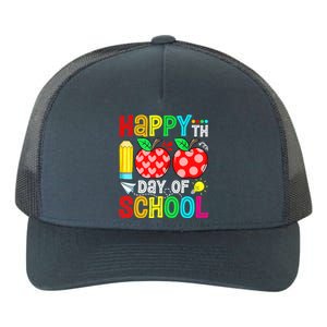 100th Day Of School Teachers Child Happy 100 Days Yupoong Adult 5-Panel Trucker Hat