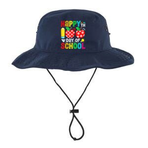 100th Day Of School Teachers Child Happy 100 Days Legacy Cool Fit Booney Bucket Hat