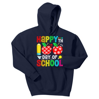 100th Day Of School Teachers Child Happy 100 Days Kids Hoodie