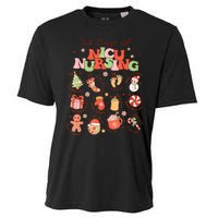 12 Days Of NICU Unit Nursing Funny NICU Nurse Christmas  Cooling Performance Crew T-Shirt