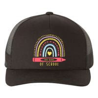 100 Days Of School Colorful Rainbow Yupoong Adult 5-Panel Trucker Hat