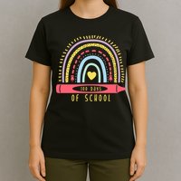 100 Days Of School Colorful Rainbow T-Shirt