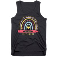 100 Days Of School Colorful Rainbow Tank Top