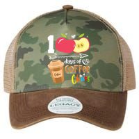 100 Days Of Coffee Chaos 100th Day Of School Legacy Tie Dye Trucker Hat