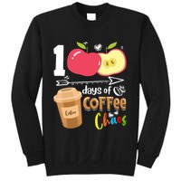 100 Days Of Coffee Chaos 100th Day Of School Sweatshirt