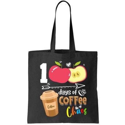 100 Days Of Coffee Chaos 100th Day Of School Bag