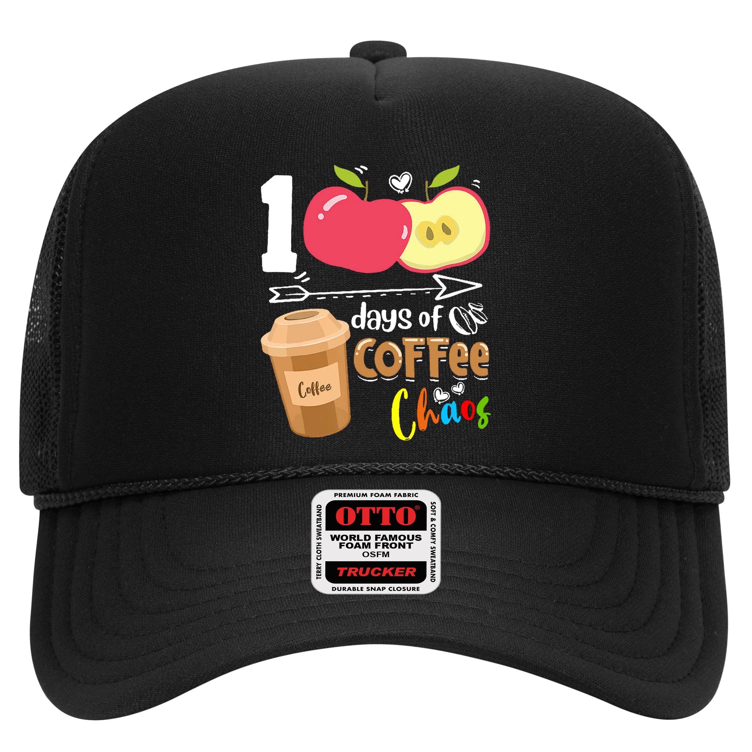 100 Days Of Coffee Chaos 100th Day Of School Hat