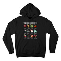 12 Days Of Christmas Sonography Ultrasound Tech Holiday Xmas Hoodie