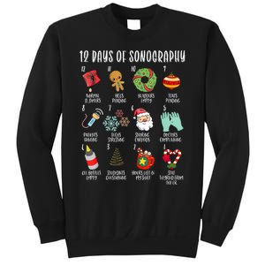 12 Days Of Christmas Sonography Ultrasound Tech Holiday Xmas Sweatshirt