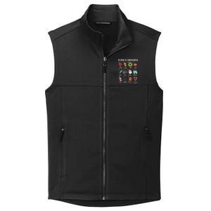 12 Days Of Christmas Sonography Ultrasound Tech Holiday Xmas Collective Smooth Fleece Vest