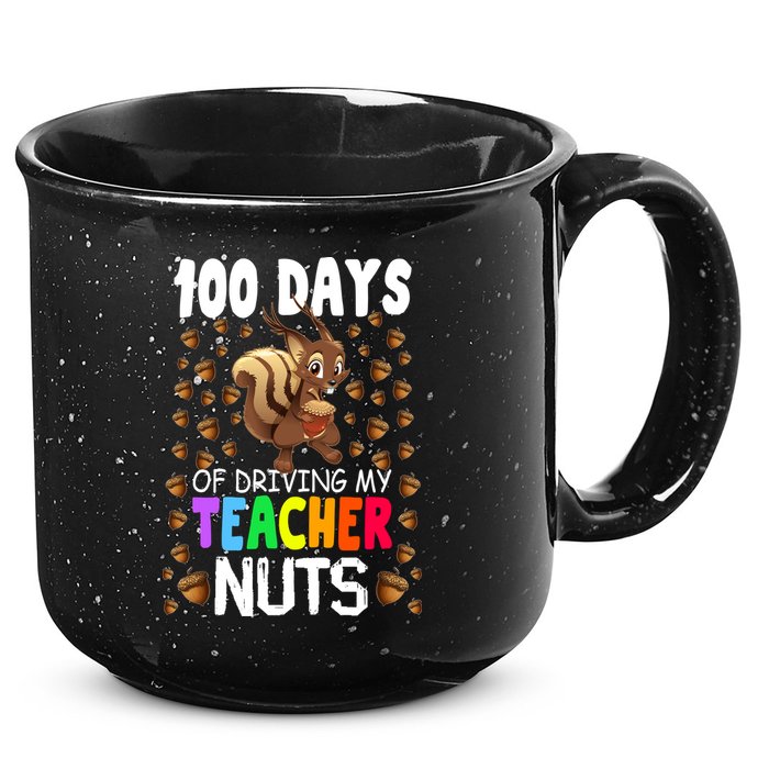 100 Days Of School 15oz Campfire Ceramic Mug