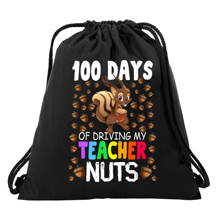 100 Days Of School Drawstring Bag