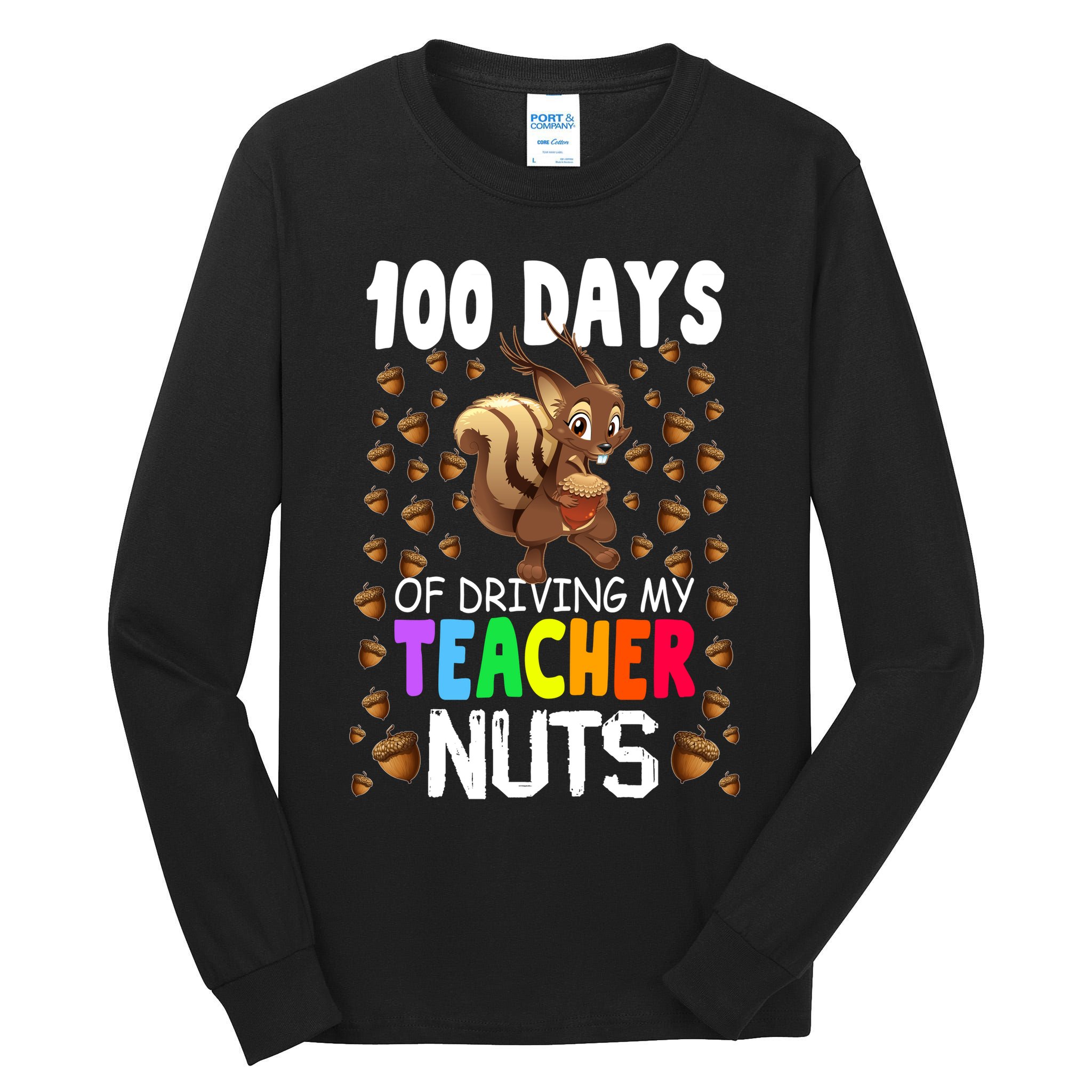 100 Days Of School Tall Long Sleeve T-Shirt