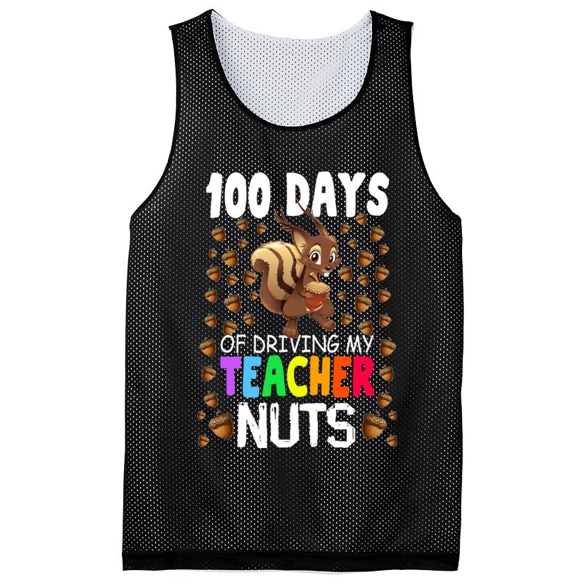 100 Days Of School Mesh Reversible Basketball Jersey Tank