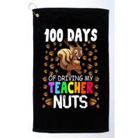 100 Days Of School Golf Towel