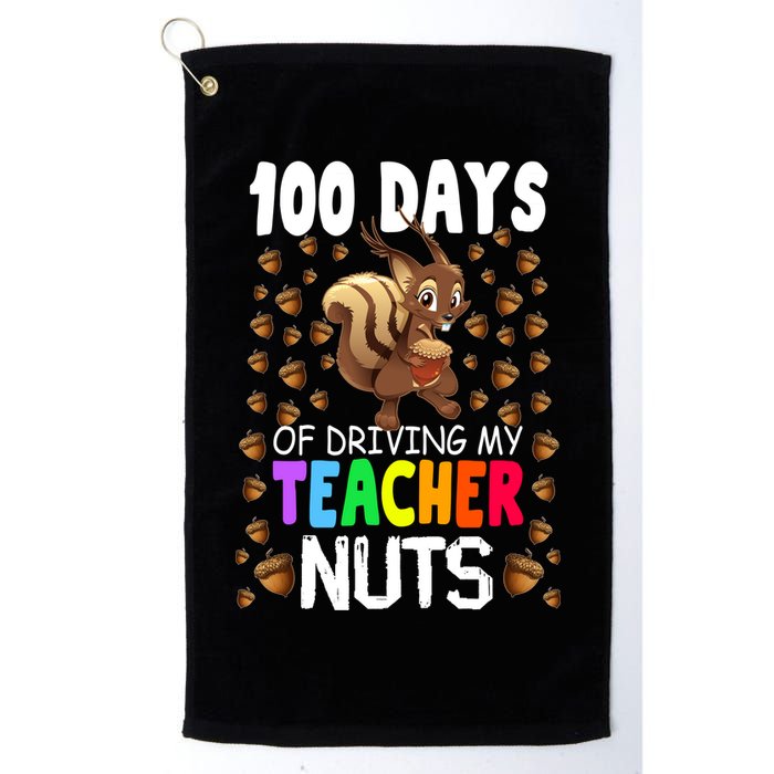 100 Days Of School Golf Towel