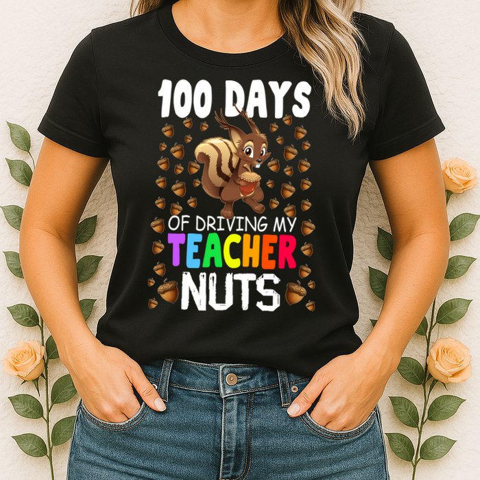 100 Days Of School Womens T-Shirt