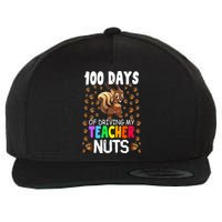 100 Days Of School Wool Snapback Cap