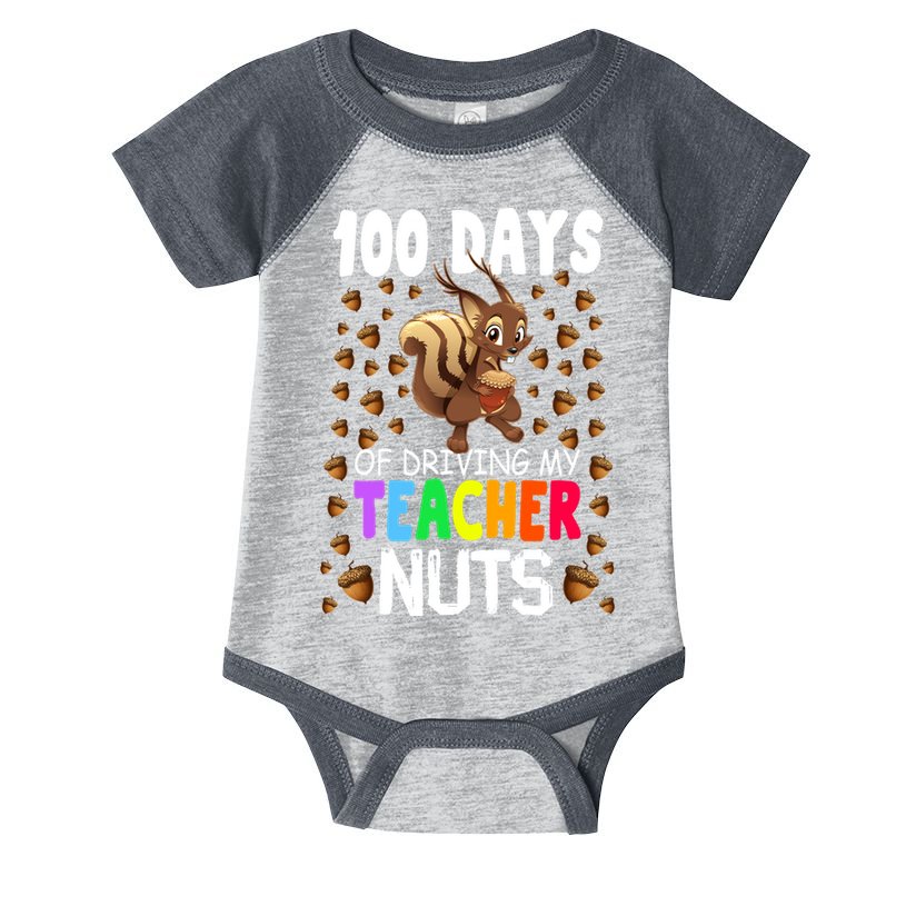 100 Days Of School Infant Baby Jersey Bodysuit