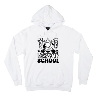 101 Days Of School Dalmatian I Survived 100 Days Of School Funnny Hoodie