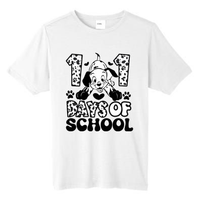 101 Days Of School Dalmatian I Survived 100 Days Of School Funnny Tall Fusion ChromaSoft Performance T-Shirt