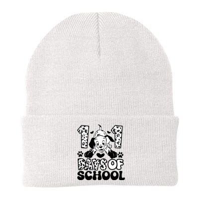 101 Days Of School Dalmatian I Survived 100 Days Of School Funnny Knit Cap Winter Beanie