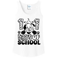 101 Days Of School Dalmatian I Survived 100 Days Of School Funnny Ladies Essential Tank