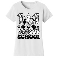 101 Days Of School Dalmatian I Survived 100 Days Of School Funnny Women's T-Shirt