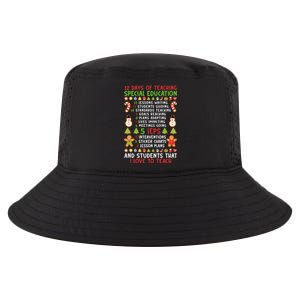 12 Days Of Teaching Special Education Ieps Sped Teacher Xmas Gift Cool Comfort Performance Bucket Hat