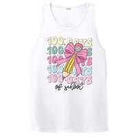 100 Days Of School Coquette Bow 100th Day Of School PosiCharge Competitor Tank