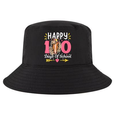 100 Days Of School Horse 100th Day Smarter Teacher Cool Comfort Performance Bucket Hat