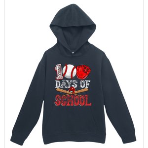 100 Days Of School Baseball 100th Day Of School Teacher Urban Pullover Hoodie