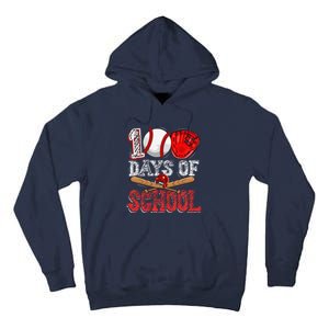 100 Days Of School Baseball 100th Day Of School Teacher Tall Hoodie