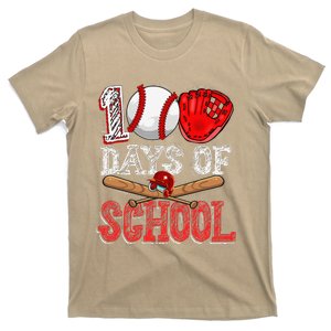 100 Days Of School Baseball 100th Day Of School Teacher T-Shirt