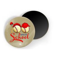 100 Days Of School Baseball Teacher 100th Day Of School Magnet