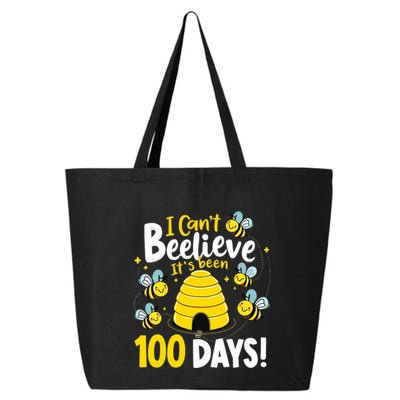 100 Days Of School Gift Teachers Beehive Bee Lover Funny Gift 25L Jumbo Tote