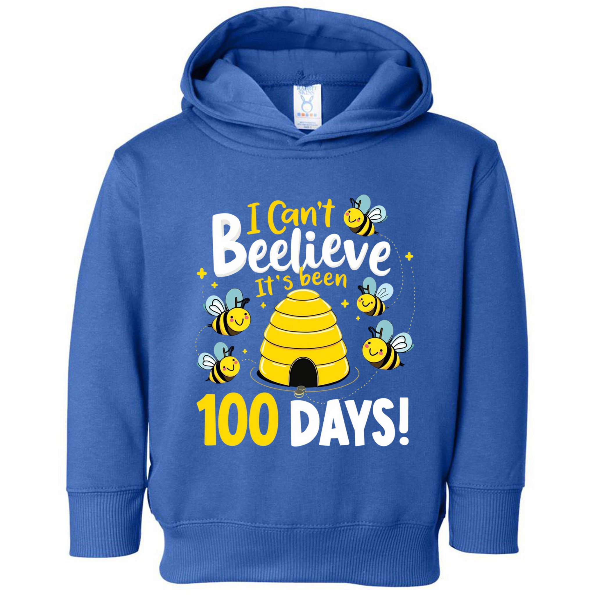 100 Days Of School Gift Teachers Beehive Bee Lover Funny Gift Toddler Hoodie