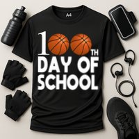 100th Days Of School Cooling Performance Crew T-Shirt