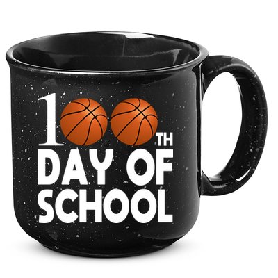 100th Days Of School 15oz Campfire Ceramic Mug