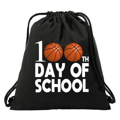 100th Days Of School Drawstring Bag